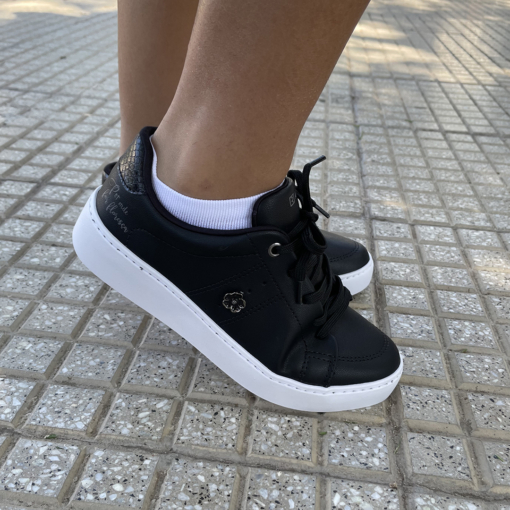 Zapatilla Turin Ramarin Negro - Imagen 5