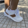 Zapatilla Ramarin Bari Blanco Camel - Imagen 4
