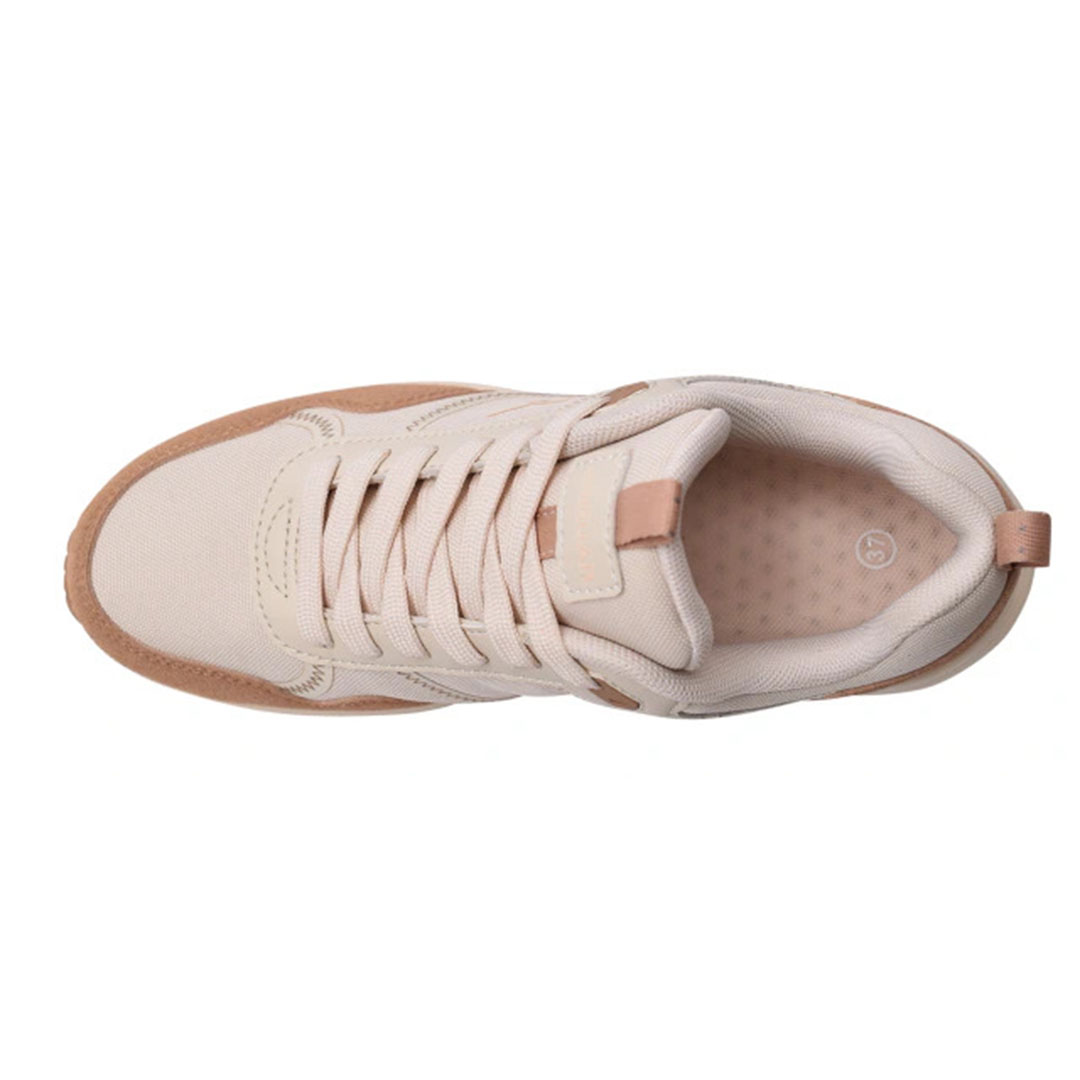 Zapatilla Urbana Jaguar #9405 Beige - Imagen 3
