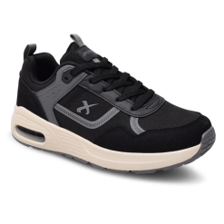 Alternative view of Zapatilla Urbana Jaguar #9405 Negro Gris