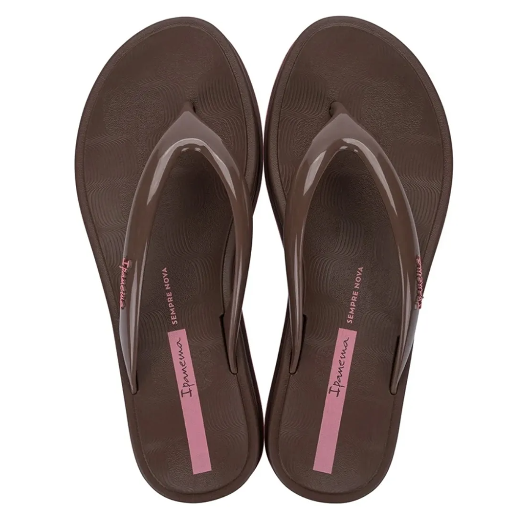 Ojota Ipanema Glow Up Marrón Rosa - Imagen 4