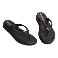 Ojota Ipanema Glow Up Negro Oro