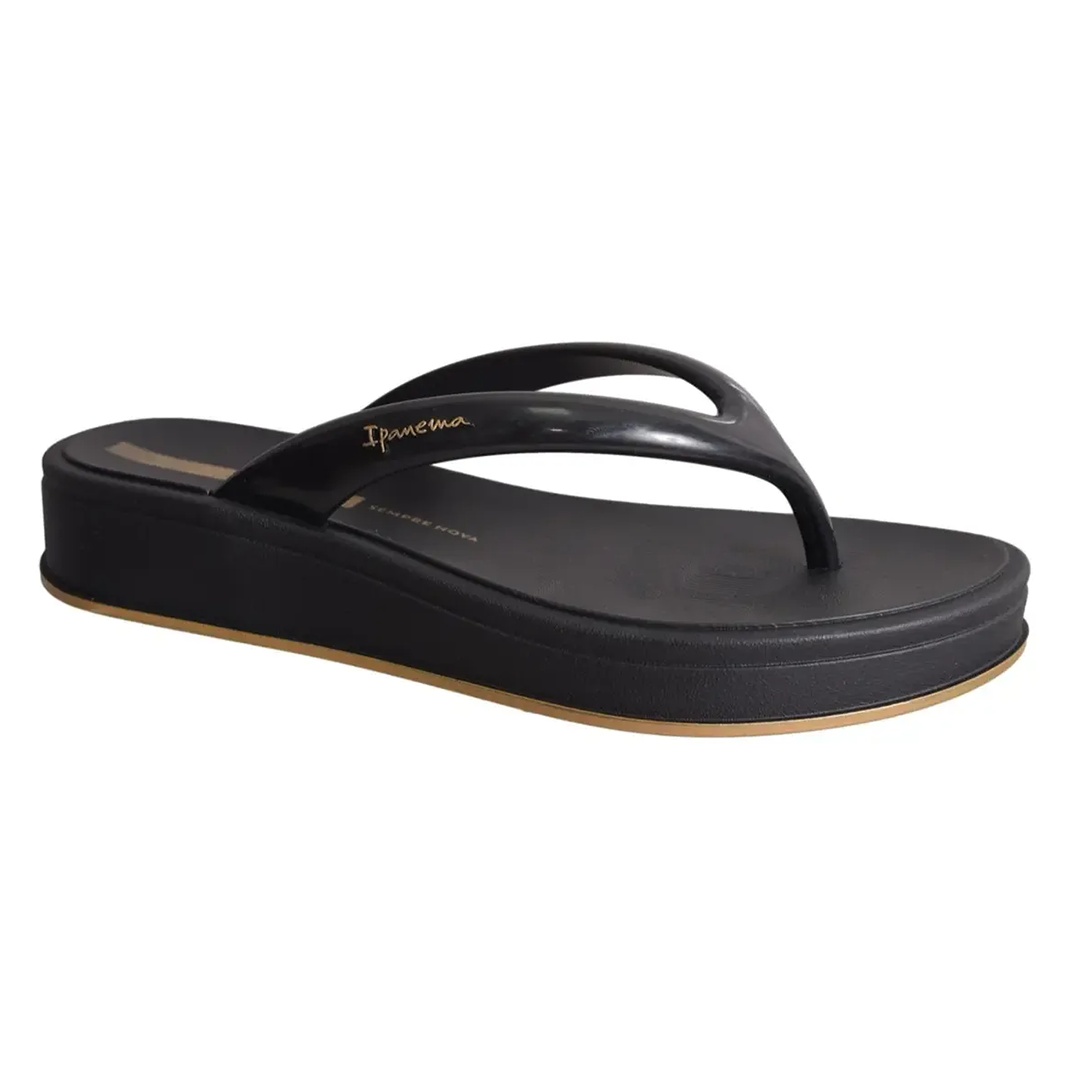 Ojota Ipanema Glow Up Negro Oro - Imagen 4
